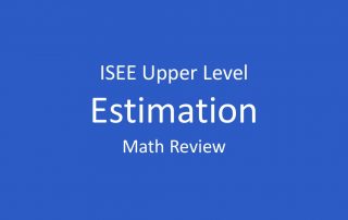 isee estimation