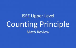 isee fundamental counting principle