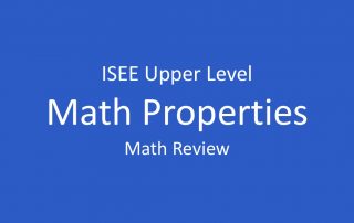 isee math properties