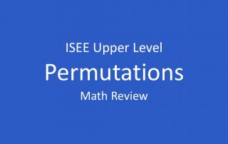 isee permutations