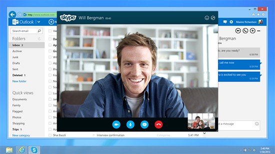 skype chat