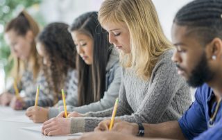 Students Taking Test