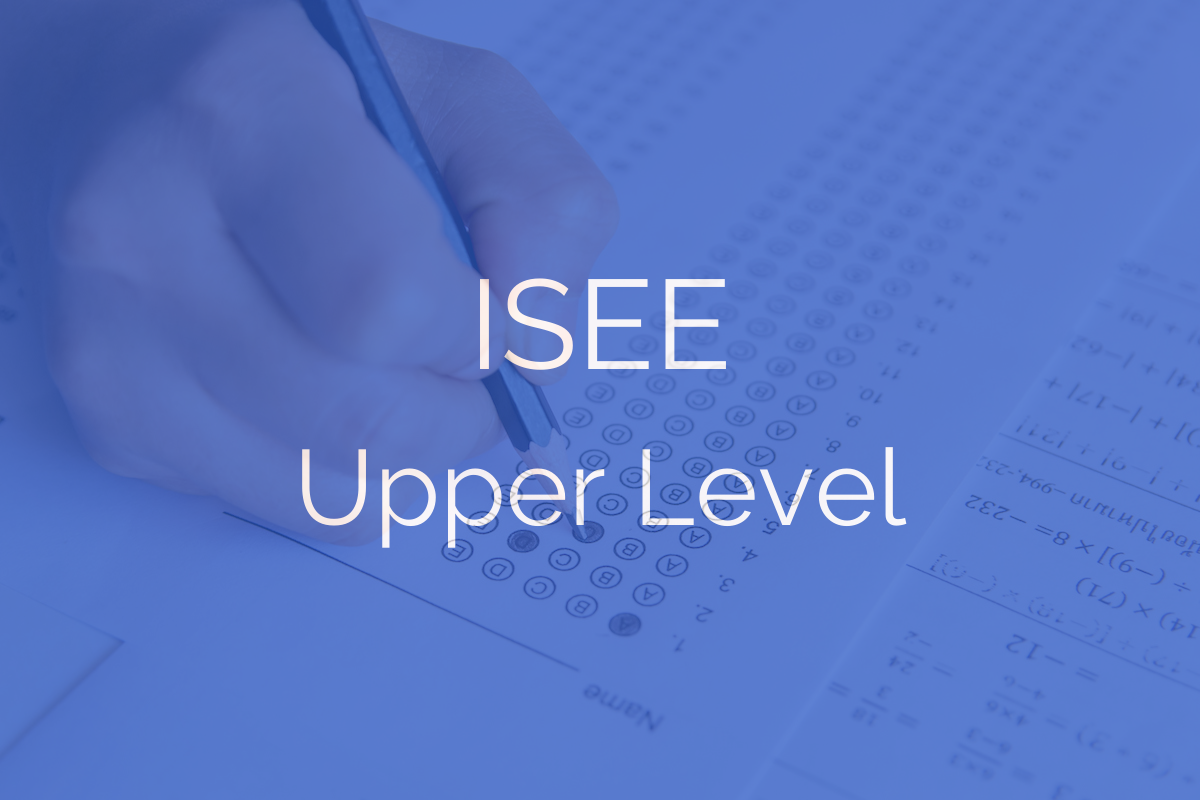 What is Tested on the ISEE Lower Level